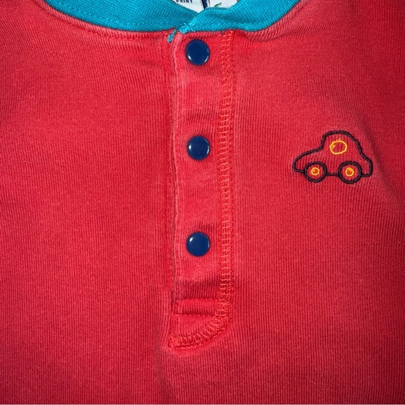 Gymboree Vintage 90s Y2K Color Block Tag One Piece Romper Size Extra Small 18-24 - Picture 3 of 6